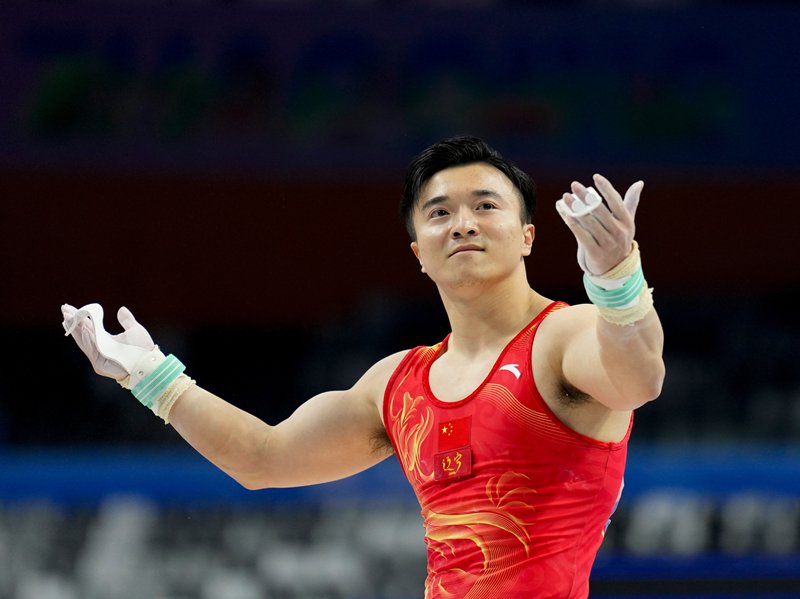 赢下“含金量”最高的体操金牌 刘洋吊环三连冠