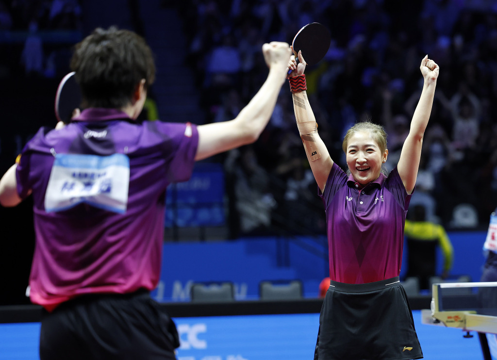 现场｜梦幻夺冠，刘诗雯还想探寻女运动员职业生涯的终点