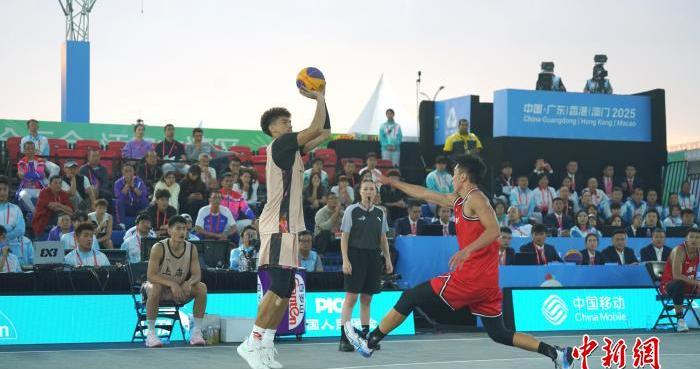 （粤港澳全运会）三人篮球1/4决赛战罢 男子组、女子组四强队伍出炉